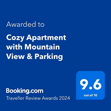 Apartment Cozy With Mountain View & Parking *